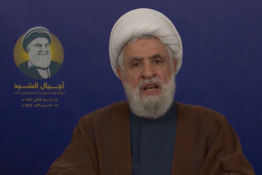 الشيخ قاسم للكشفيين في تجمع 
