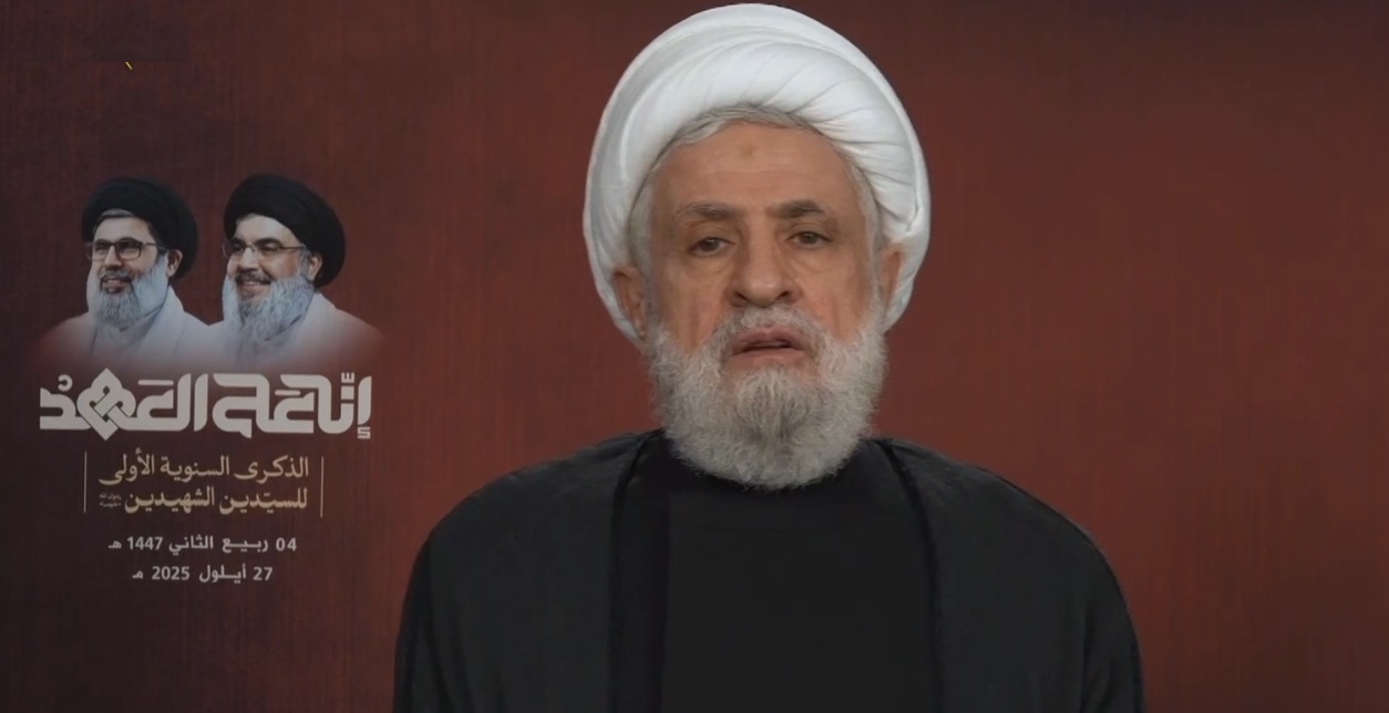الشيخ قاسم للسيد نصر الله في الذكرى السنوية الاولى: لن نترك الساح ولن نتخلى عن السلاح وكما علمتنا ما تركتك يا حسين