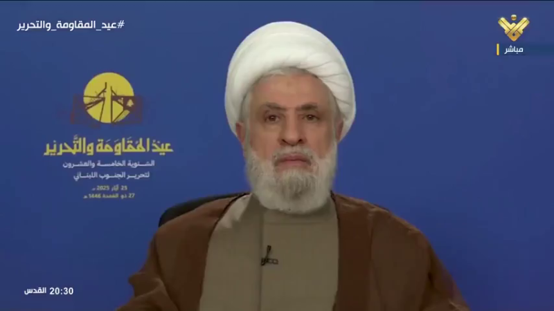 كلمة الشيخ نعيم قاسم في عيد المقاومة والتحرير 25-05-2025