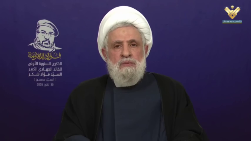كلمة الشيخ نعيم قاسم في ذكرى القائد الجهادي السيد فؤاد شكر - الحاج محسن 30-07-2025